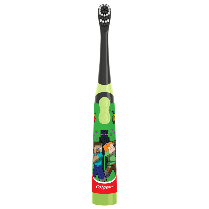 Colgate Kids Battery Powered Toothbrush, Minecraft
