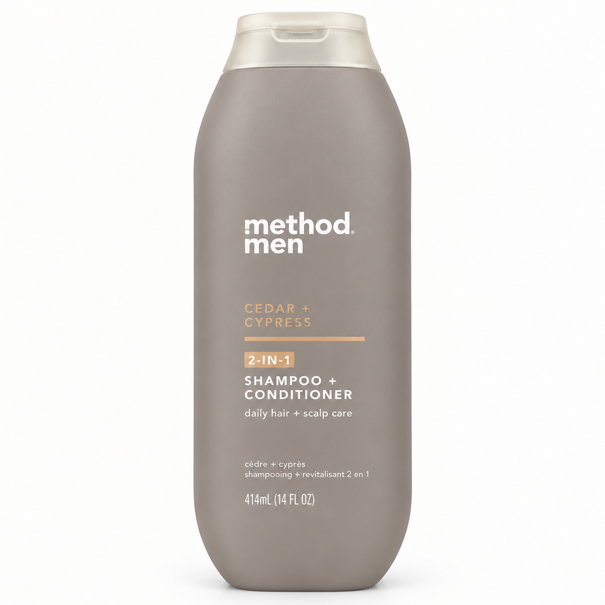 Method Men 2-in-1 Shampoo + Conditioner, Cedar + Cypress, 14 oz