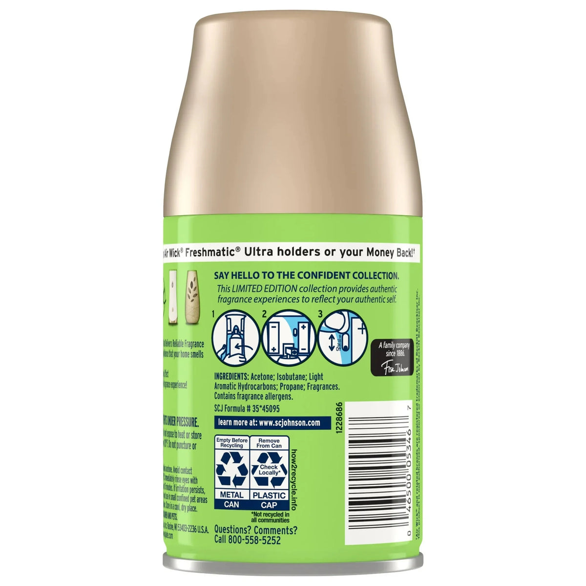 Glade Automatic Spray Refills, Radiant Bloom, 6.2oz -
