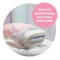 Schick Intuition Women's Razor Variety Pack – 1 Razor Handle & 4 Blade Refills