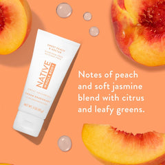 Native Whole Body Deodorant Cream, Sweet Peach & Nectar, 3oz