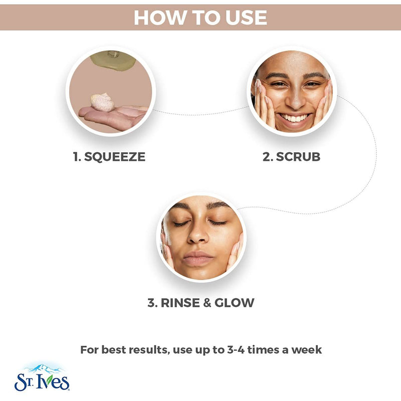 St. Ives Gentle Smoothing Oatmeal Face Scrub & Mask, 6 Oz
