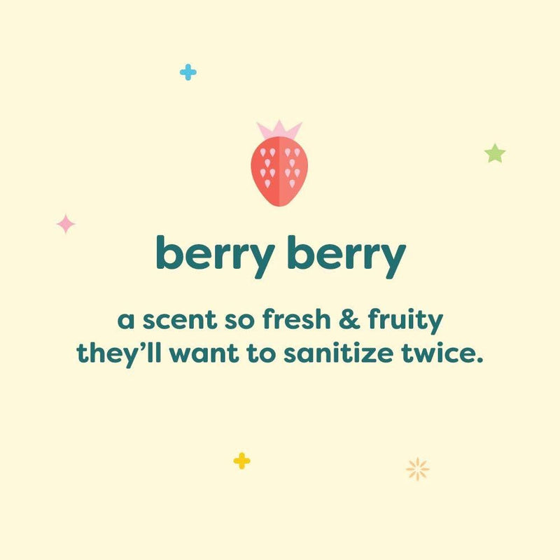 Kids by Babyganics Berry Berry Hand Sanitizer, Alcohol-Free & Moisturizing, 8.45 oz