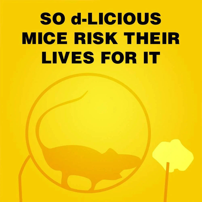 d-Con Disposable Bait Station for Home Mice, 0.5 Oz, 3-Count