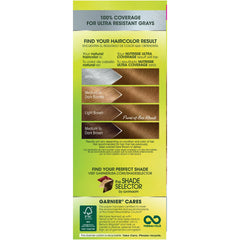 Garnier Nutrisse Ultra Coverage Nourishing Hair Color Creme, 630 Deep Light Golden Brown