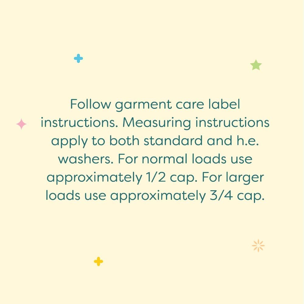 Babyganics Concentrated Laundry Detergent, Fragrance Free, 60 oz, image 3