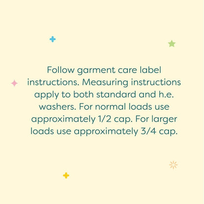 Babyganics Concentrated Laundry Detergent, Fragrance Free, 60 oz, image 3