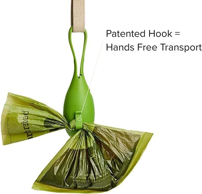 Earth Rated Dog Poop Bag Dispenser + 15 Lavender Scented Bags