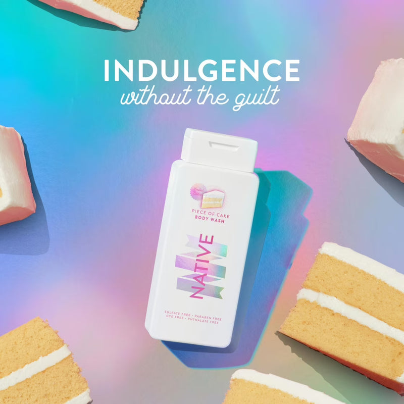 Native Body Wash, Piece of Cake, 18oz
