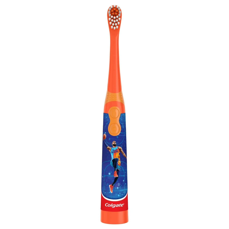Colgate Kids Battery Powered Toothbrush, Space Jam Lebron James