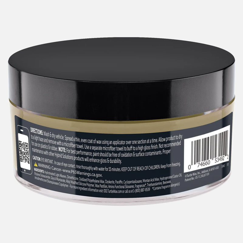 Turtle Wax Hybrid Solutions Ceramic Graphene Paste Wax, 5.5oz