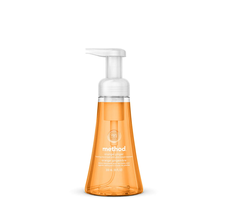 Method Foaming Hand Wash, Orange Ginger, 10oz