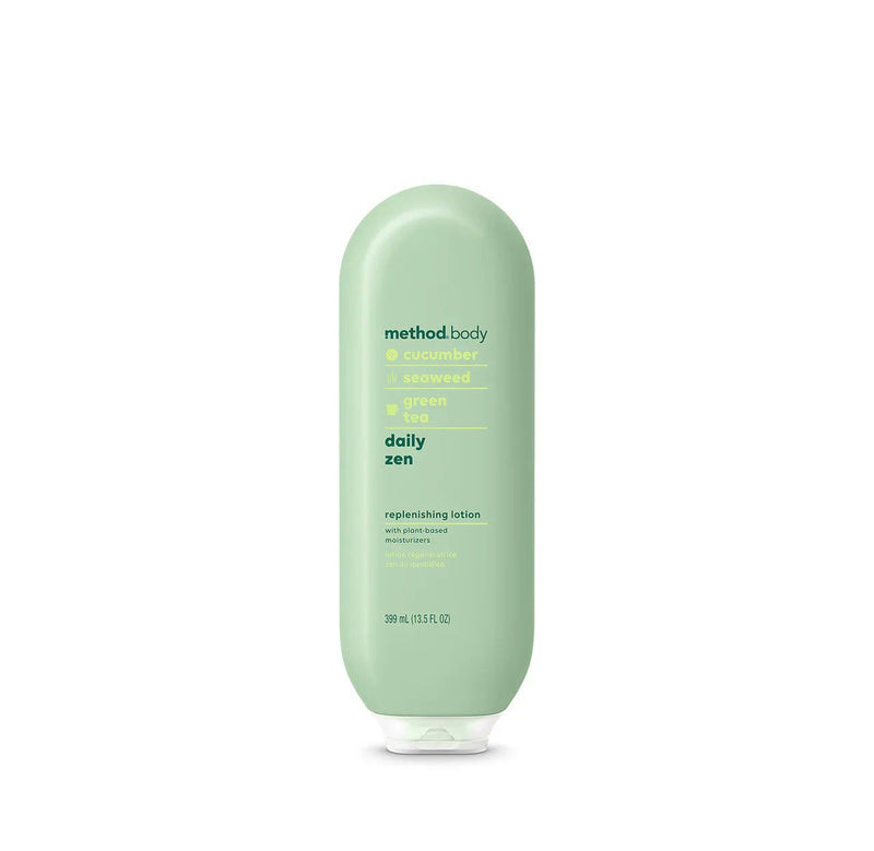 Method Body Daily Lotion Set - Daily Zen, Pure Peace & Simply Nourish, 13.5 Oz Ea