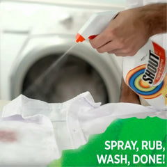 Shout Triple-Acting Laundry Stain Remover Refill Bottle, 60 Fl Oz.