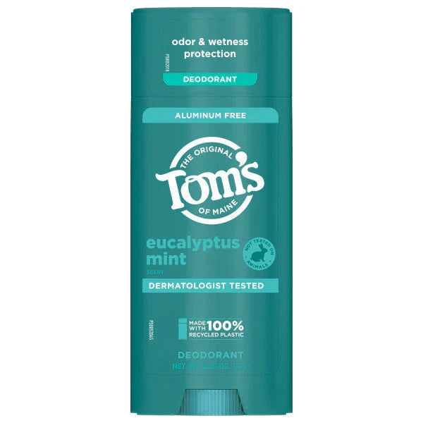 Tom's of Maine Deodorant, Eucalyptus Mint, 3.25oz
