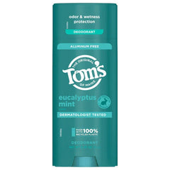 Tom's of Maine Deodorant, Eucalyptus Mint, 3.25oz