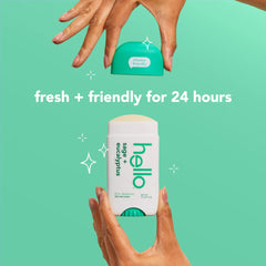 Hello Aluminum-Free Deodorant, Sage + Eucalyptus, 2.6oz