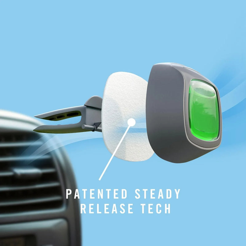 Febreze Car Vent Clip Air Freshener, Gain Island Fresh, 3 Count