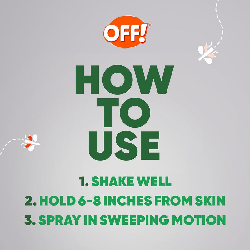 OFF! Deep Woods Insect Repellent Spray, 3.7 oz