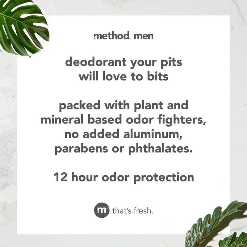 Method Men Body Wash & Deodorant Set, Juniper + Sage Scent