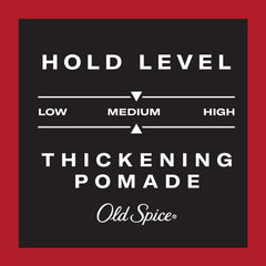 Old Spice Thickening Pomade with Biotin, Medium Hold, Low Shine, 2.22oz
