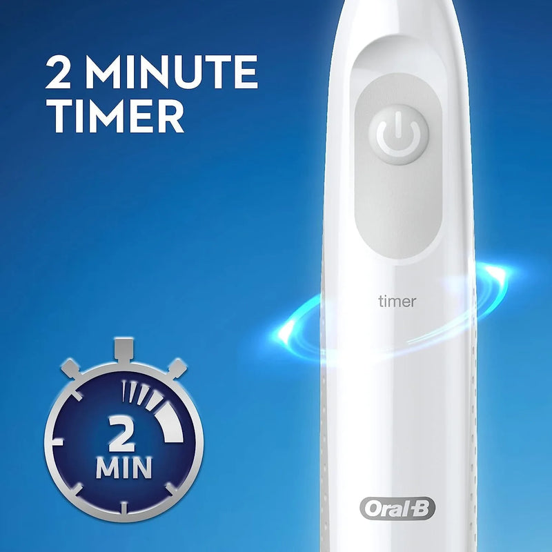 Oral-B Pro 100 Precision Clean Battery Powered Toothbrush, Light Blue