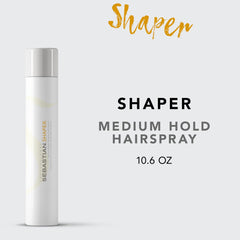 Sebastian Professional Shaper Medium Hold Hairspray, 10.6 oz