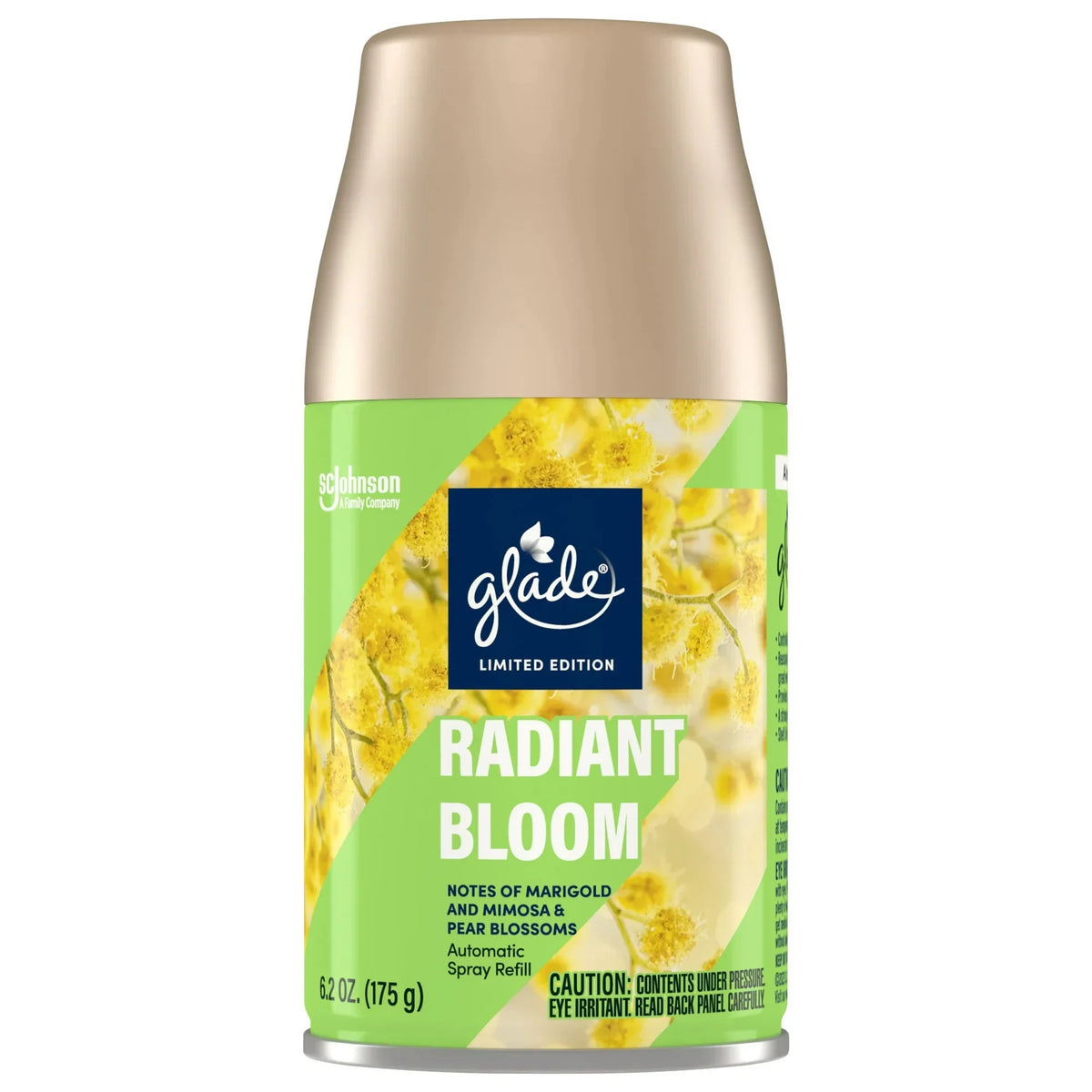 Glade Automatic Spray Refills, Radiant Bloom, 6.2oz -