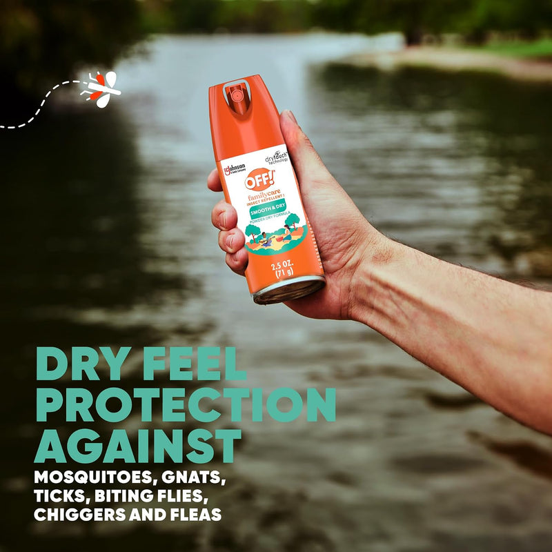 Off! Family Care Insect Repellent, Smooth & Dry, 2.5oz