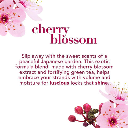 OGX Heavenly Hydration Shampoo, Cherry Blossom, 13 oz, image 3