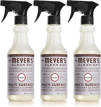Mrs. Meyer's Multi-Surface Everyday Cleaner Spray, Lavender, 16 Fl oz -