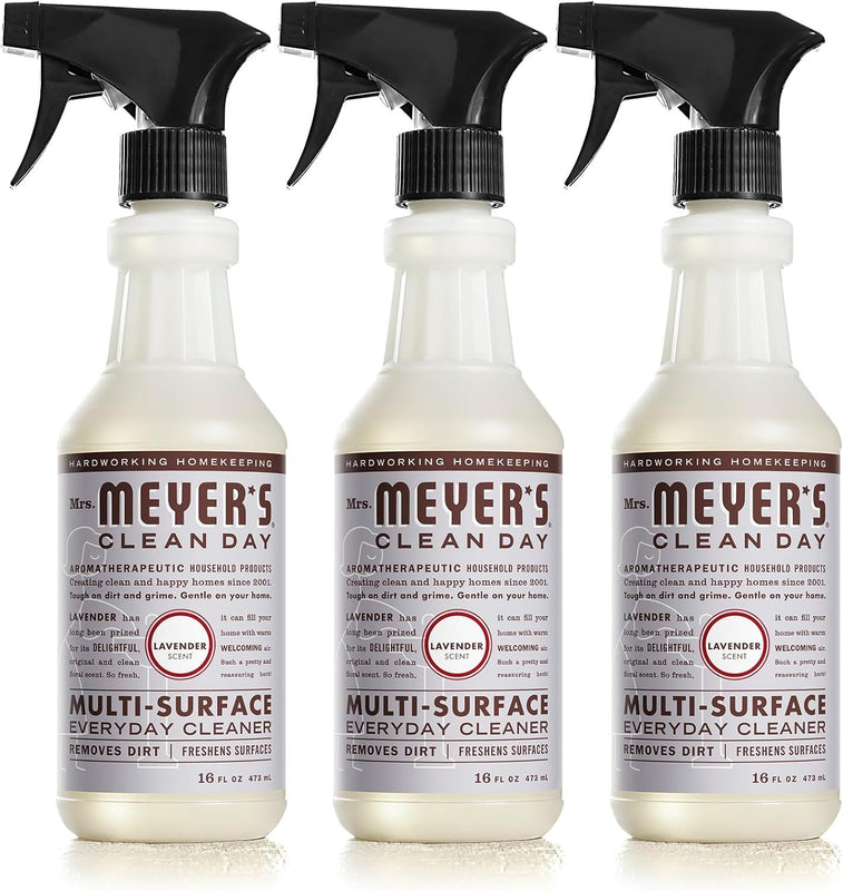 Mrs. Meyer's Multi-Surface Everyday Cleaner Spray, Lavender, 16 Fl oz