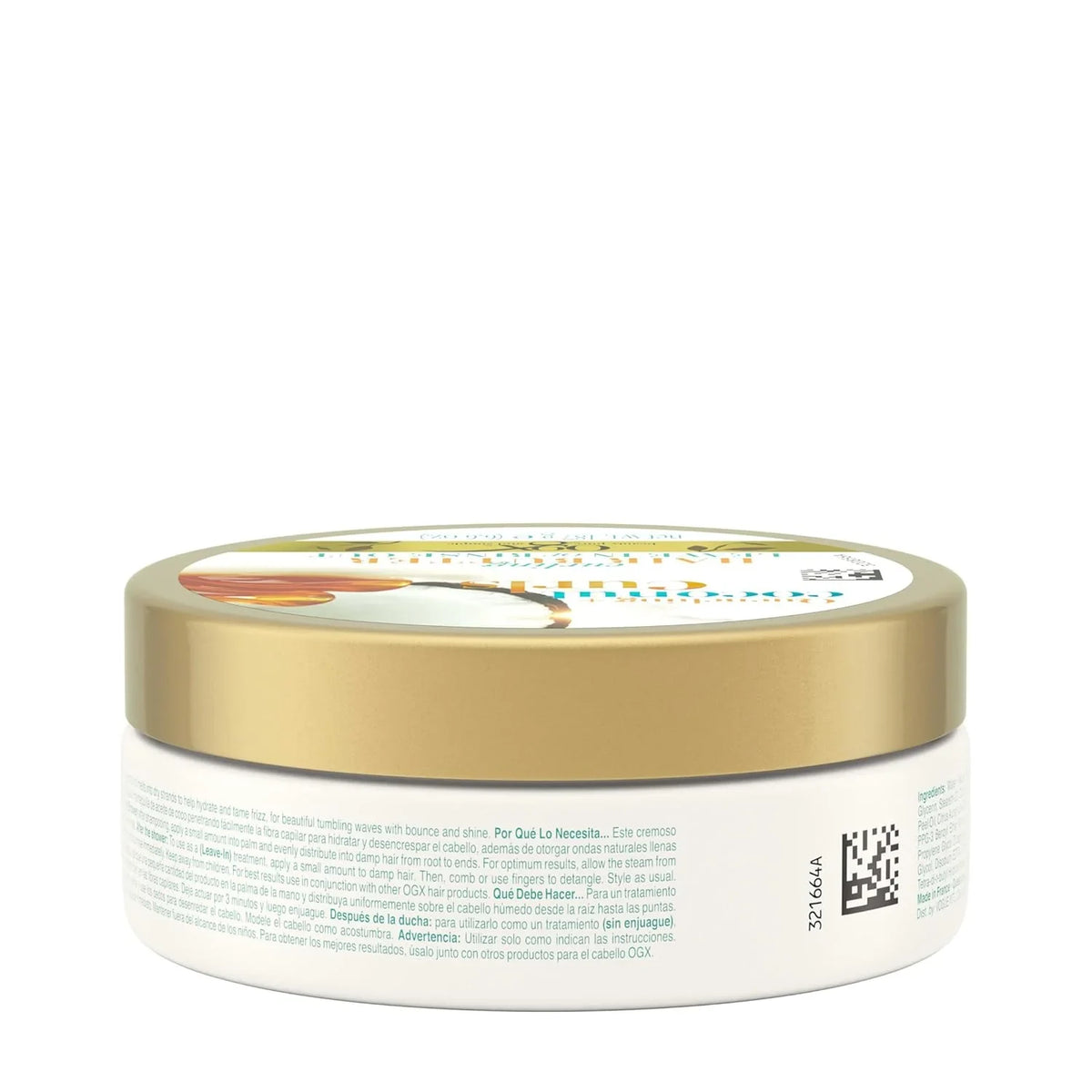 OGX Quenching+ Coconut Curls Curling Hair Butter, 6.6 oz, image 4