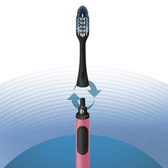 Oral-B Clic Manual Toothbrush with Soft Replaceable Brush Head, Coral