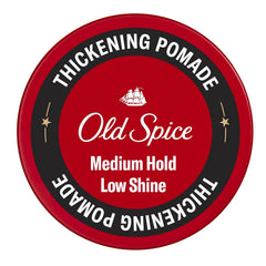 Old Spice Thickening Pomade with Biotin, Medium Hold, Low Shine, 2.22oz