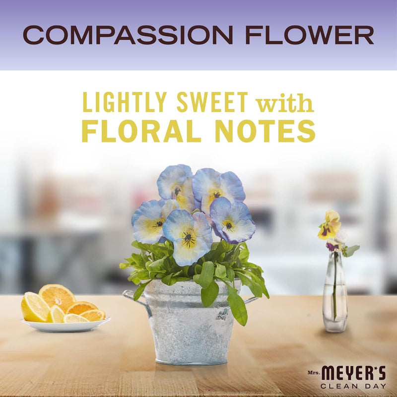 Mrs. Meyer's Clean Day Soy Candle, Compassion Flower, Large
