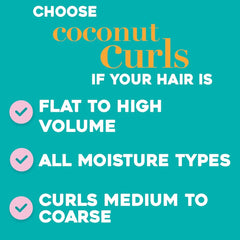 OGX Quenching+ Coconut Curls Curling Hair Butter, 6.6 Oz