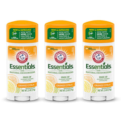 Arm & Hammer Essentials Deodorant, Orange Citrus, 2.5oz
