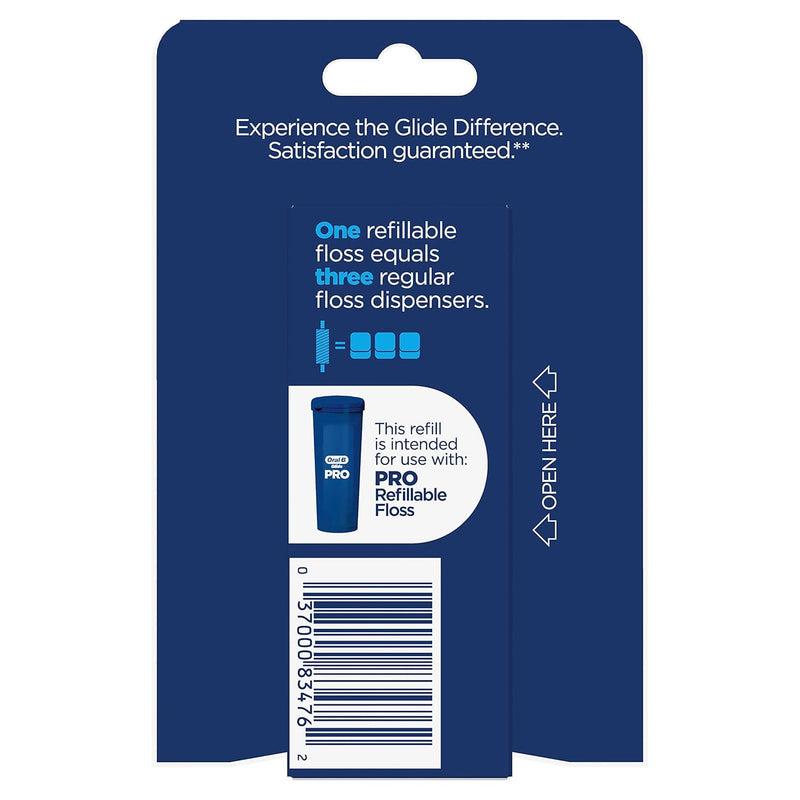 Oral-B Glide PRO Refillable Dental Floss, 120m