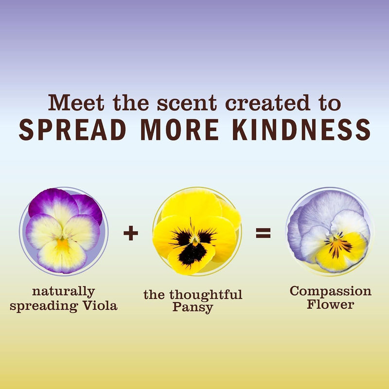 Mrs. Meyer's Clean Day Soy Candle, Compassion Flower, Large