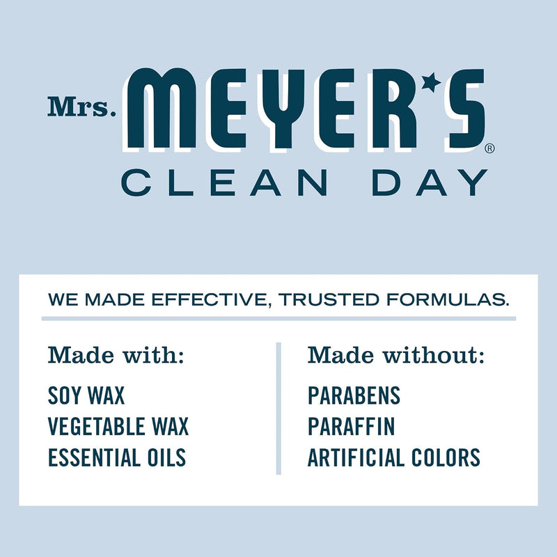 Mrs. Meyer's Soy Candle, Snowdrop, 2.9oz