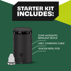 STEM Zone Mosquito Repellent Device Starter Kit: 1 Device + 1 Refill Pod