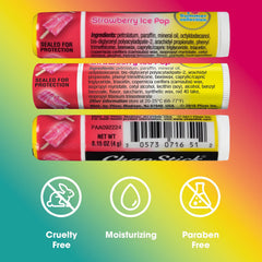 ChapStick Lip Balm, Strawberry Ice Pop