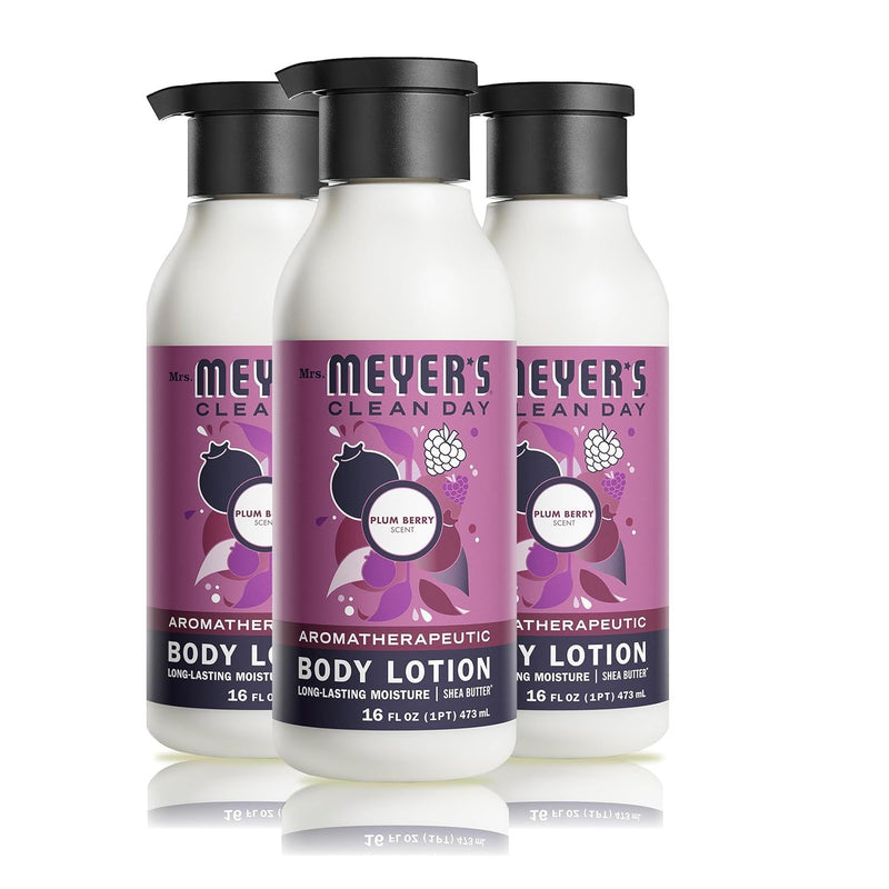 Mrs. Meyer's Clean Day Body Lotion, Plum Berry, 16 Oz