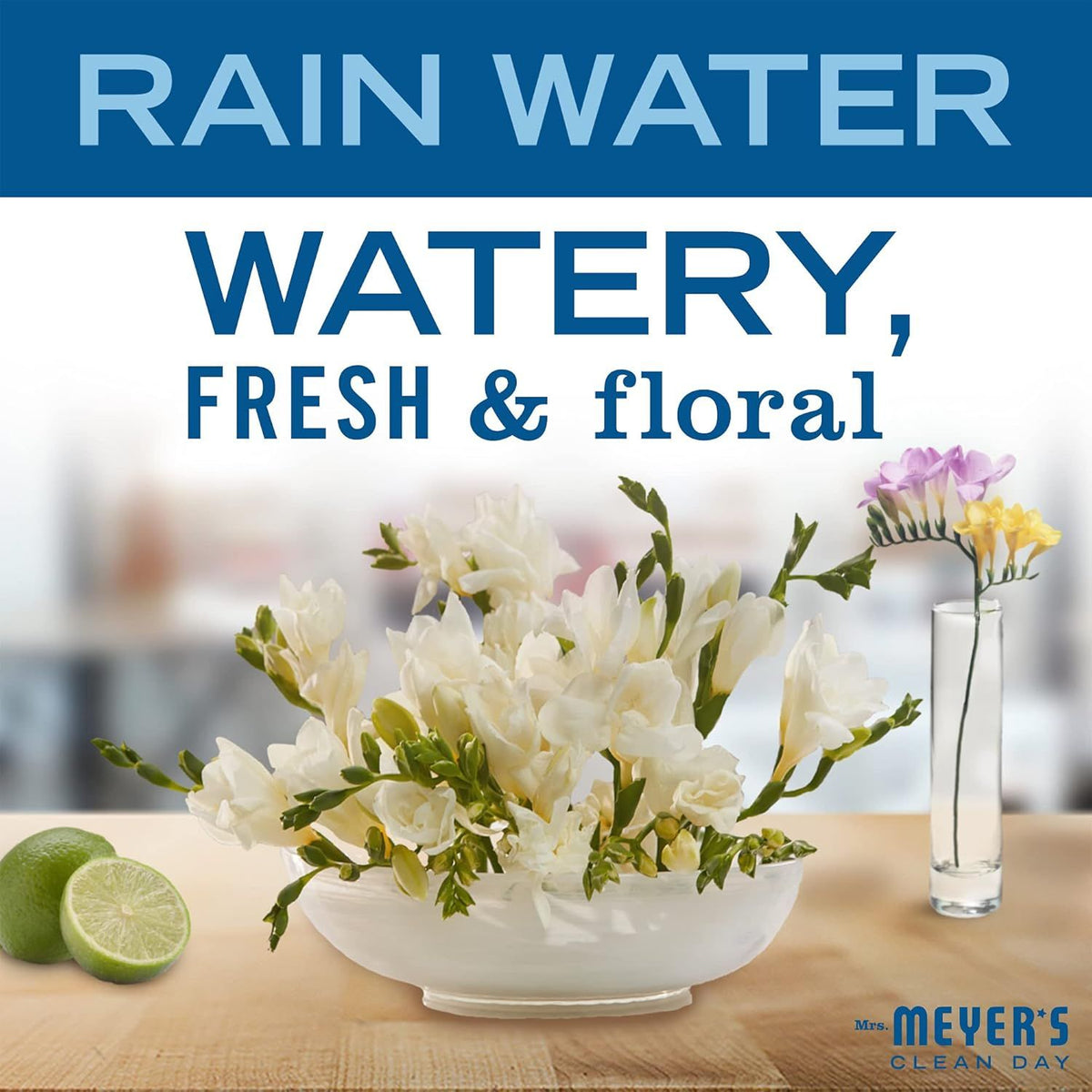 Mrs. Meyer's Clean Day Liquid Hand Soap, Rain Water, 12.5 oz -