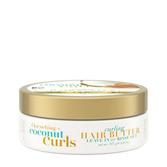 OGX Quenching+ Coconut Curls Curling Hair Butter, 6.6 Oz