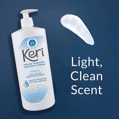 Keri Original Intense Hydration Softly Scented Essential Moisturizer, 30.4oz -