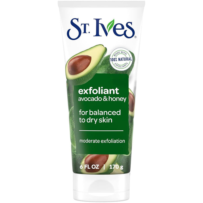 St. Ives Avocado & Honey Exfoliant, 6 Oz
