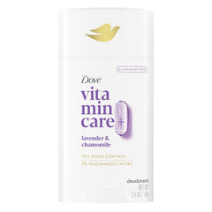 Dove VitaminCare+ Deodorant Stick, Lavender & Chamomile Scent, 74g