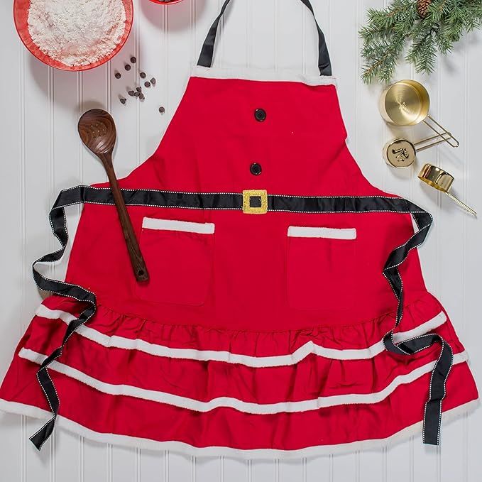 Mrs. Claus Christmas Kitchen Apron